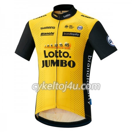 Cykeltrøje 2018 LottoNL-Jumbo N001